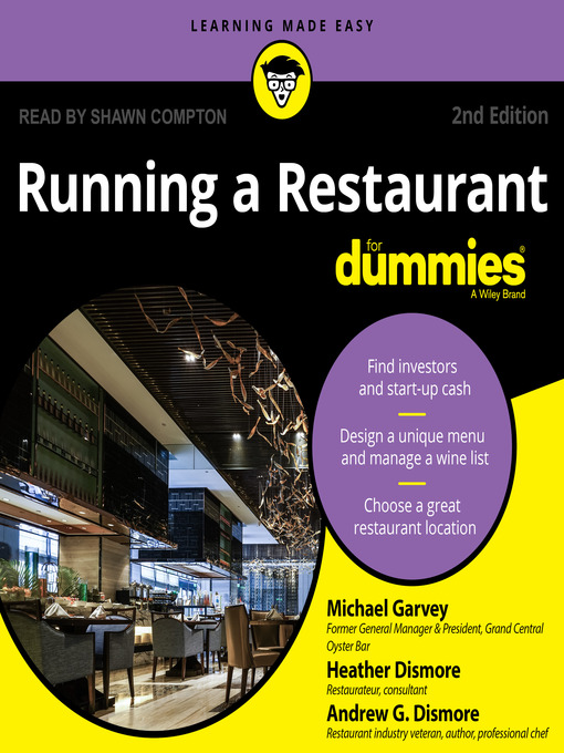 Title details for Running a Restaurant for Dummies by Michael Garvey - Available